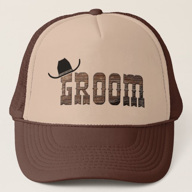 Cowboy Groom Hat (Front)