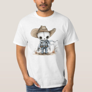 cowboy halloween ghost T-Shirt