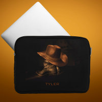 Cowboy Hat and Leather Boots Masculine Personalise