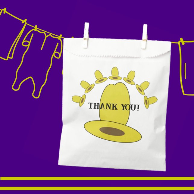 Cowboy Hat Birthday Party Favour Bags (Creator Uploaded)