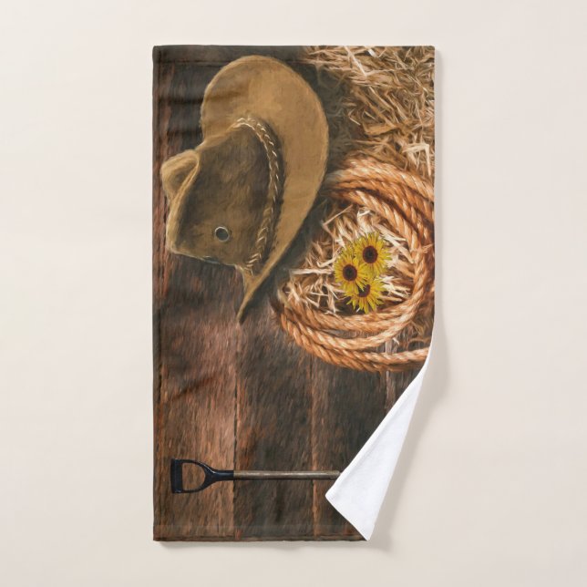 Cowboy Hat Hand Towel (Hand Towel)