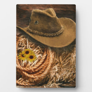 Cowboy Hat Plaque