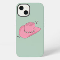 Cowboy Hat Preppy Pink And Green