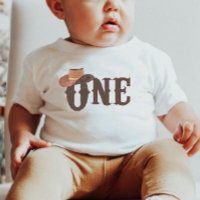 Cowboy Hat Themed ONE 1st Birthday Baby