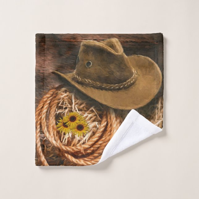 Cowboy Hat Wash Cloth (Wash Cloth)