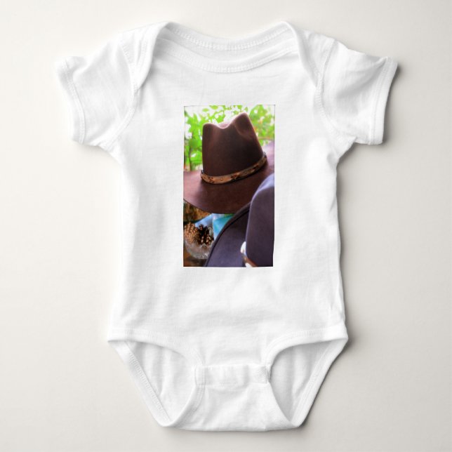 Cowboy Hats Baby Bodysuit (Front)