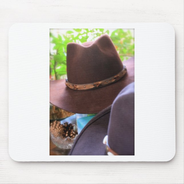 Cowboy Hats Mouse Mat (Front)
