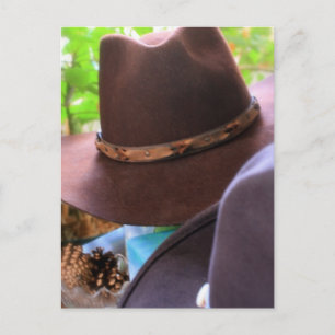 Cowboy Hats Postcard