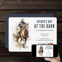 Cowboy Horse Father's Day at the Barn