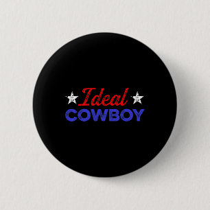 Cowboy Horse Show Horseck Riding Rider 4 6 Cm Round Badge