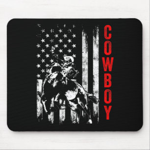 Cowboy Horse Show Horseck Riding Rider 7 Mouse Mat