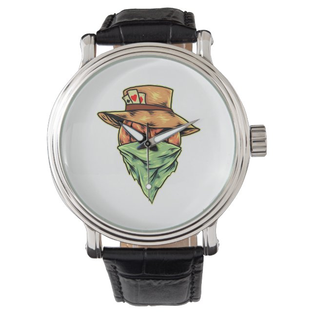 cowboy in halloween watch (Front)