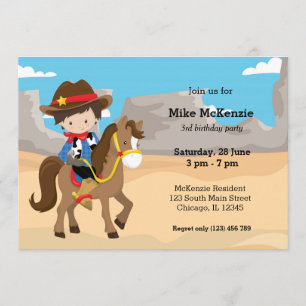 Cowboy Invitation