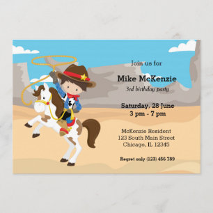 Cowboy Invitation