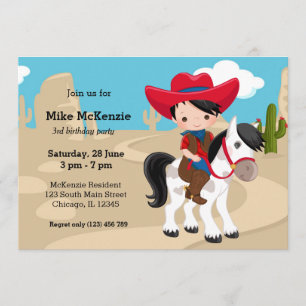 Cowboy Invitation