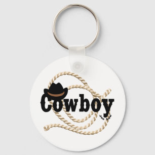 Cowboy Key Ring