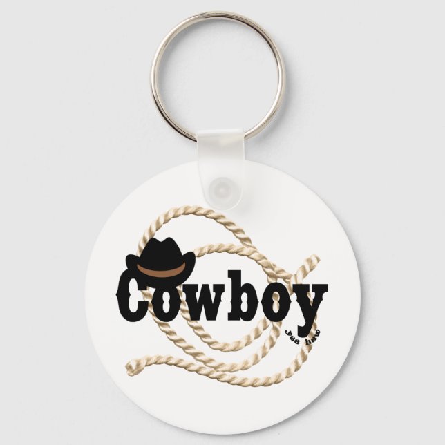 Cowboy Key Ring (Front)