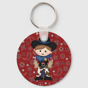 Cowboy Key Ring