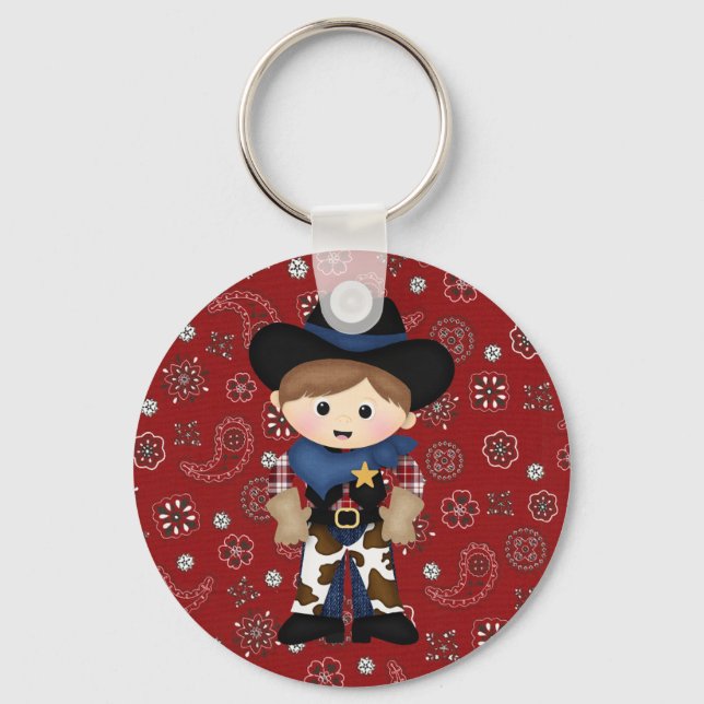 Cowboy Key Ring (Front)
