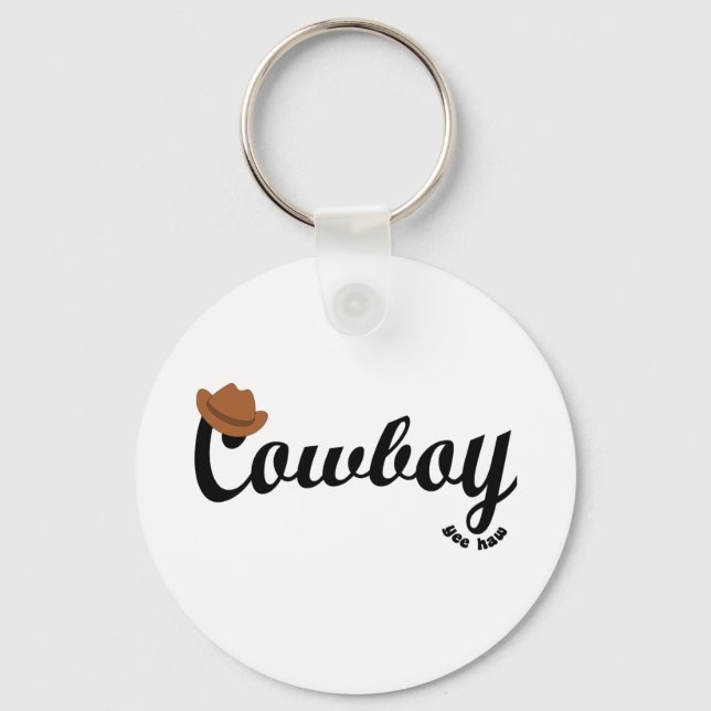 Cowboy Key Ring (Front)