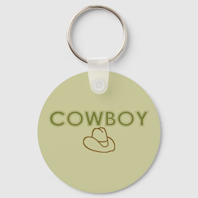 Cowboy Keychain (Front)