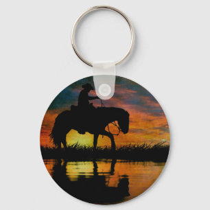 Cowboy Keychain