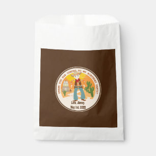 Cowboy kid birthday party favour bags