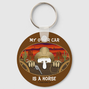Cowboy Kilroy Keychain