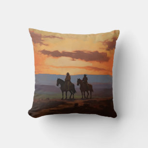 Cowboy Kissen, Western Kissen, Wild-West Dekokisse Cushion