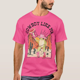 Cowboy Like Me Frog T-Shirt