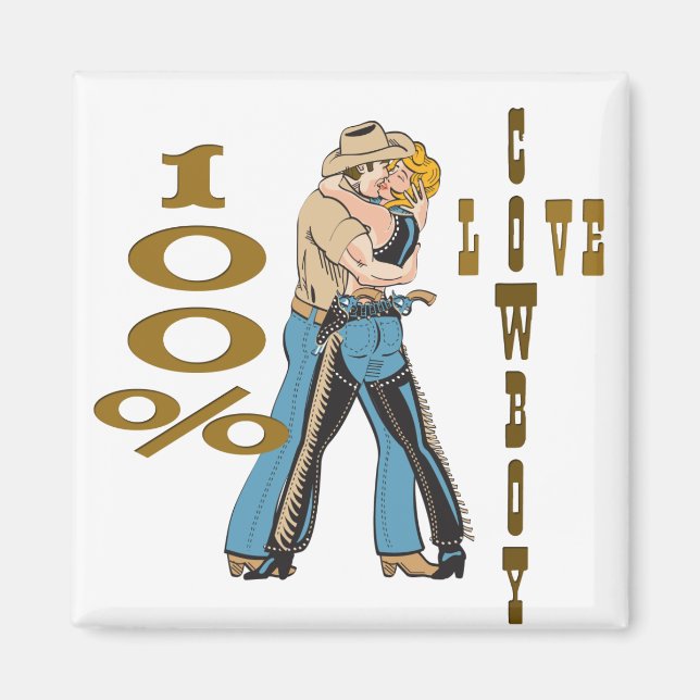 Cowboy Love Magnet (Front)