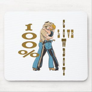 Cowboy Love Mouse Mat