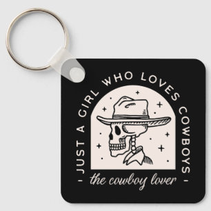 Cowboy lover western dark romance key ring