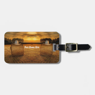 Cowboy Luggage Tag