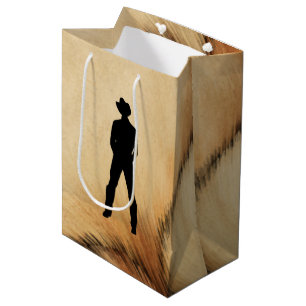 Cowboy Medium Gift Bag