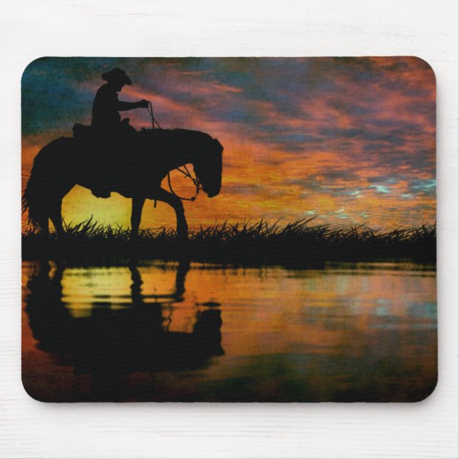 Cowboy Mouse Pad (Front)