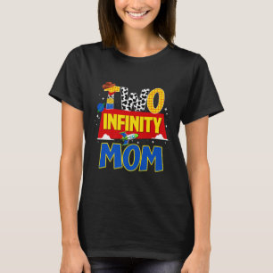 Cowboy Mum Two Infinity And Beyond Birthday Decora T-Shirt