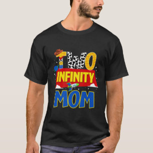 Cowboy Mum Two Infinity And Beyond Birthday Decora T-Shirt