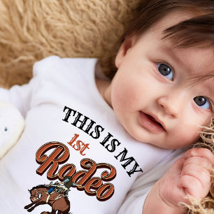 Cowboy My 1st Rodeo Baby boy first birthday  T-Shirt