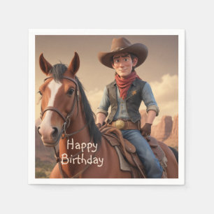 Cowboy Napkin