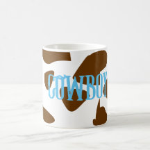 Cowboy personalised cup