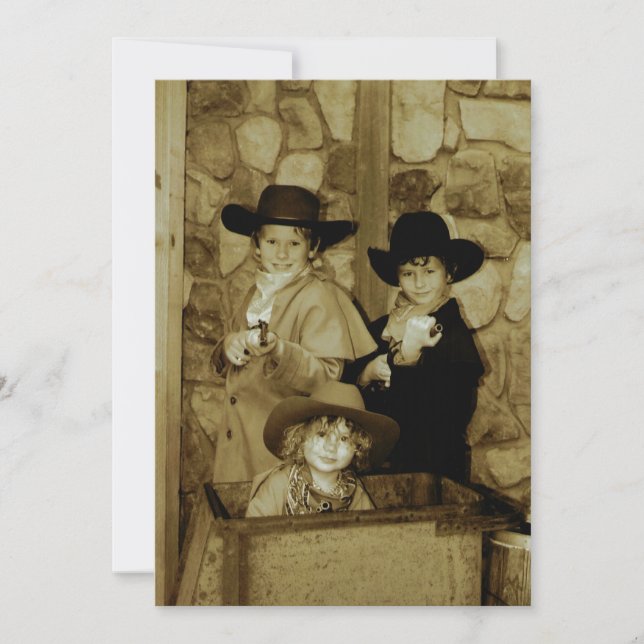 cowboy-picture2 holiday card (Front)