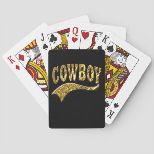 Cowboy Playing Cards