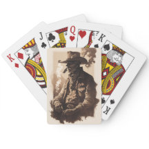 Cowboy Playing Cards