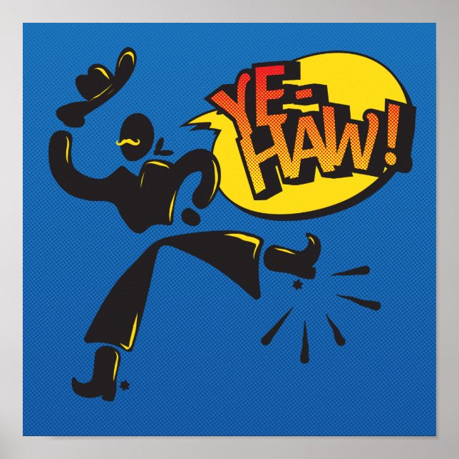 Cowboy pop art - primary poster (Front)