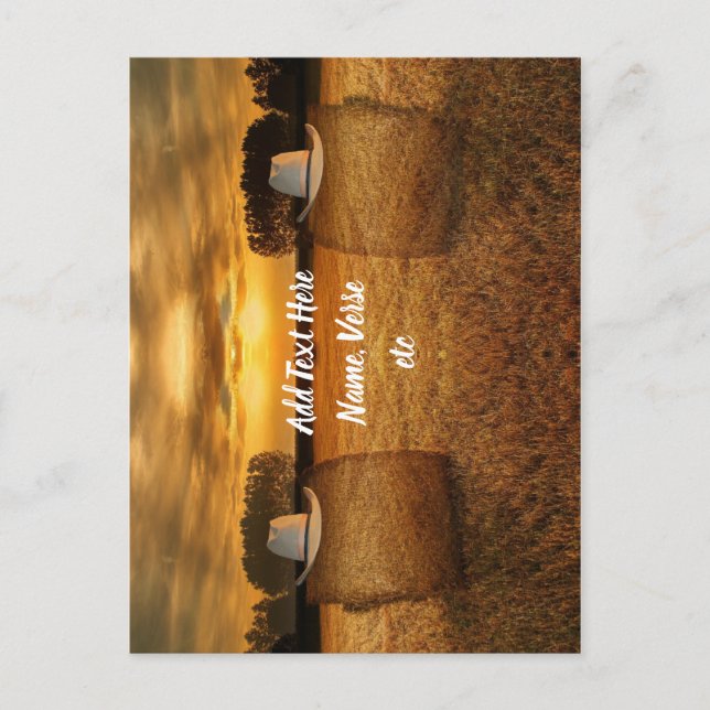 Cowboy Postcard (Front)