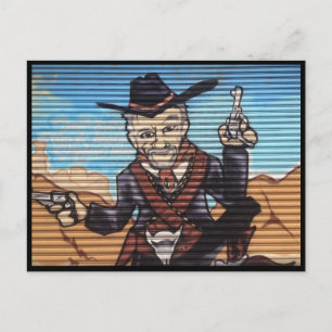 cowboy postcard
