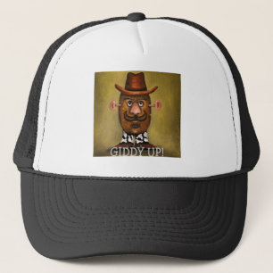cowboy potato trucker hat