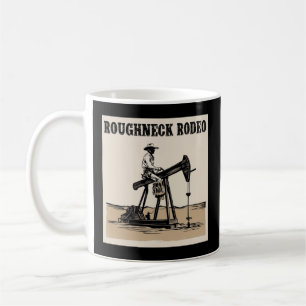 Cowboy Pump Jack Rodeo Design, Western Oilfield Coffee Mug