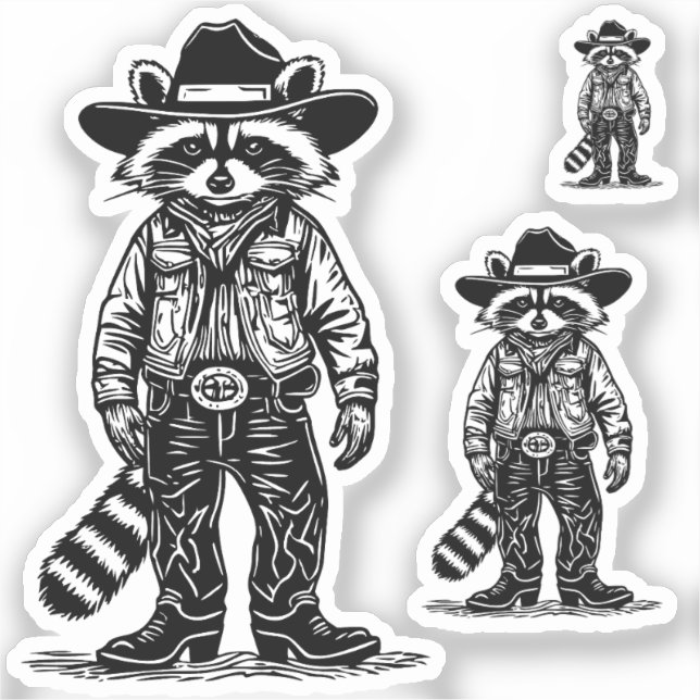 cowboy raccoon (Front)